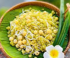 Xôi cốm hạt sen