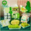 hộp quà cốm kết hợp trà sen cao cấp
